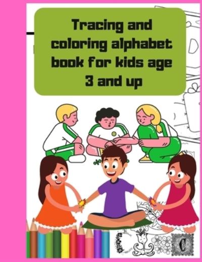 Cover for Project Design · Tracing and coloring alphabet book for kids age 3 and up (Paperback Book) (2020)