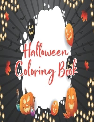 Cover for Mofiz Publication · Halloween coloring book (Paperback Bog) (2020)