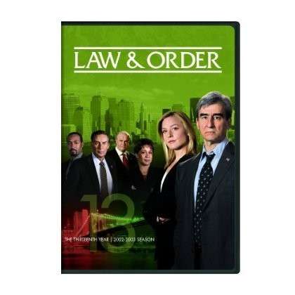 Cover for Law &amp; Order: Thirteenth Year (DVD) (2013)