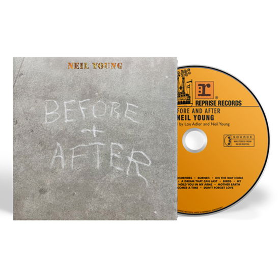 Cover for Neil Young · Before And After (CD) (2023)