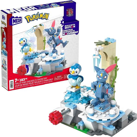 Cover for Mega Bloks  Pokemon Adventure Builder  Piplup  Sneasel Chill Out Toys (MERCH) (2023)