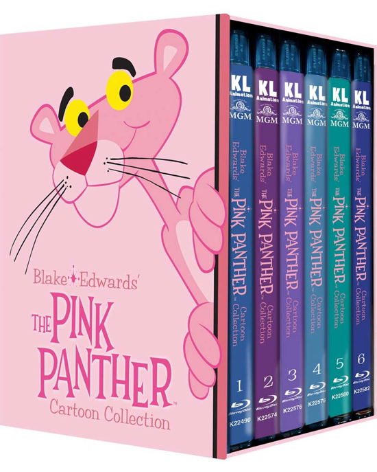 Cover for Blu-ray · The Pink Panther Classic Cartoon Collection (MBD) (2020)