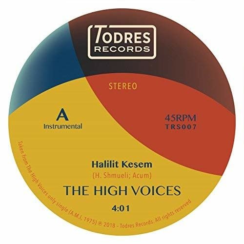Cover for High Voices / Gronich,shlomo · Halilit Kesem / Please Stay (7&quot;) (2018)