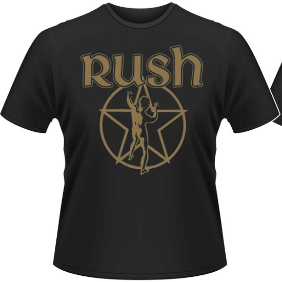 Cover for Rush · Metallic Starman (T-shirt) [size L] (2009)