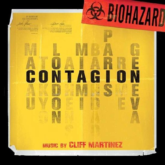 Contagion--Original Motion Picture Soundtrack - Cliff Martinez - Muziek - Real Gone Music - 0848064005841 - 3 november 2017