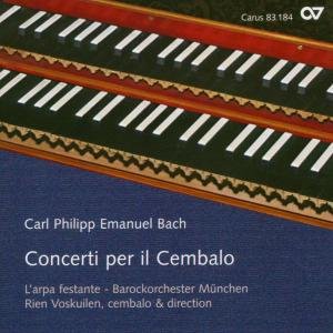 Cover for C.P.E. Bach · Concerti Per Ii Cembalo (CD) (2006)