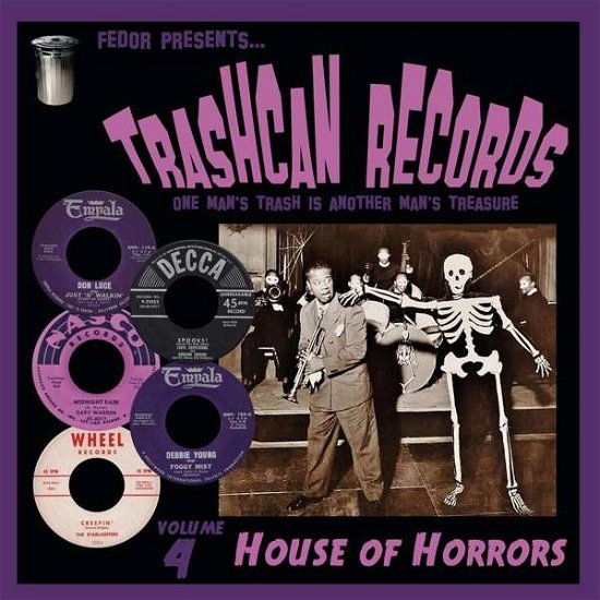 Cover for Trashcan Records Volume 4: House of Horrors / Var (LP) [Limited edition] (2019)