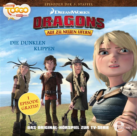Dragons-Hoerspiel - Die Dunkelen Klippen - Musik - EDELKIDS - 4029759117841 - 3 mars 2017