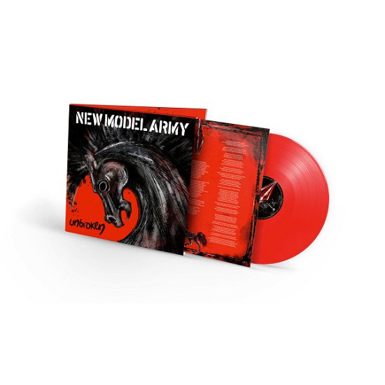 Cover for New Model Army · Unbroken (LP) [Limited Red Vinyl edition] (2024)