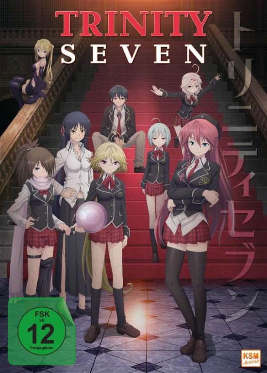 Cover for N/a · Trinity Seven Vol.1/Ep. 1-4 (DVD) (2017)