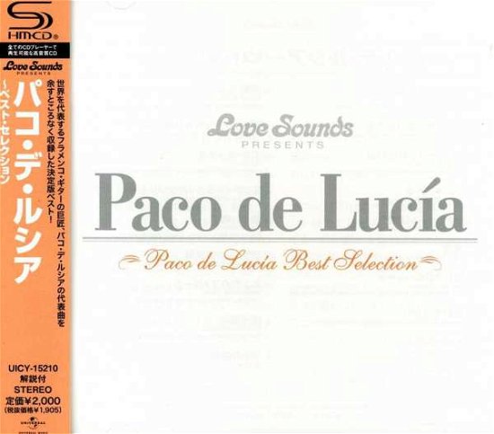 Cover for Paco De Lucia · Best Selection (CD) (2013)