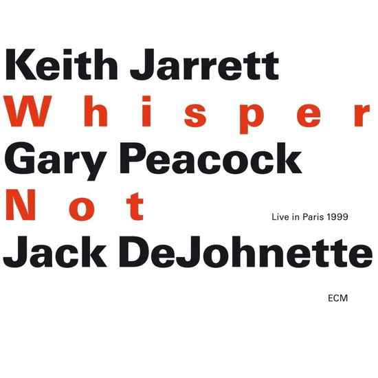 Cover for Keith Trio Jarrett · Whisper Not (CD) [Japan Import edition] (2024)