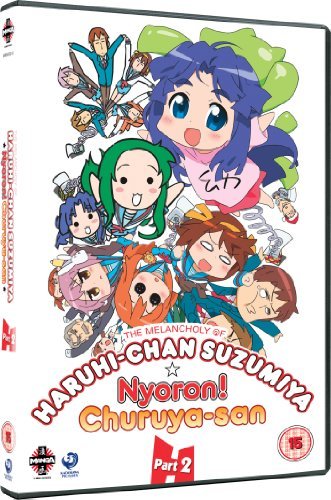 Cover for The Melancholy Of Haruhi Chan Suzumiya And Nyoron - Churuya San Collection 2 DVD (DVD) (2011)