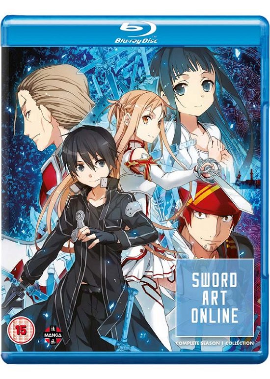 Cover for Sword Art Online  Complete Season 1 Collection Bluray · Sword Art Online Season 1 Collection (Blu-ray) (2017)