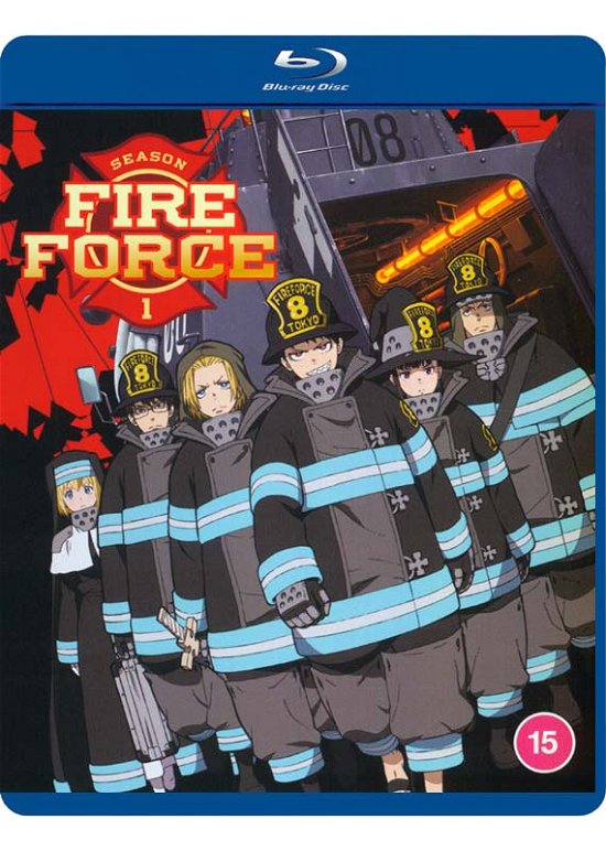 Cover for Anime · Fire Force Season 1 Complete (Blu-ray) (2021)