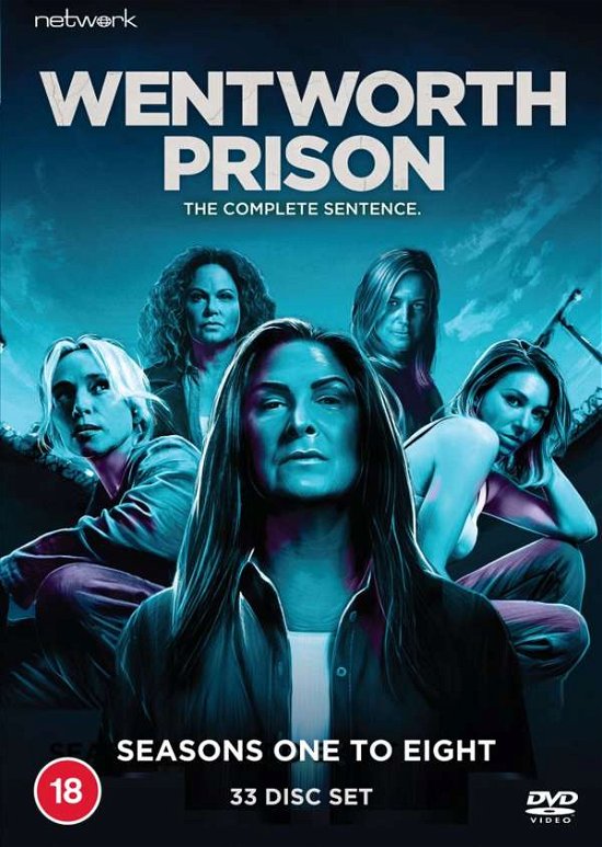 Cover for Wentworth Prison The Complete Series · Wentworth Prison Seasons 1 to 8 Complete Collection (DVD) (2021)