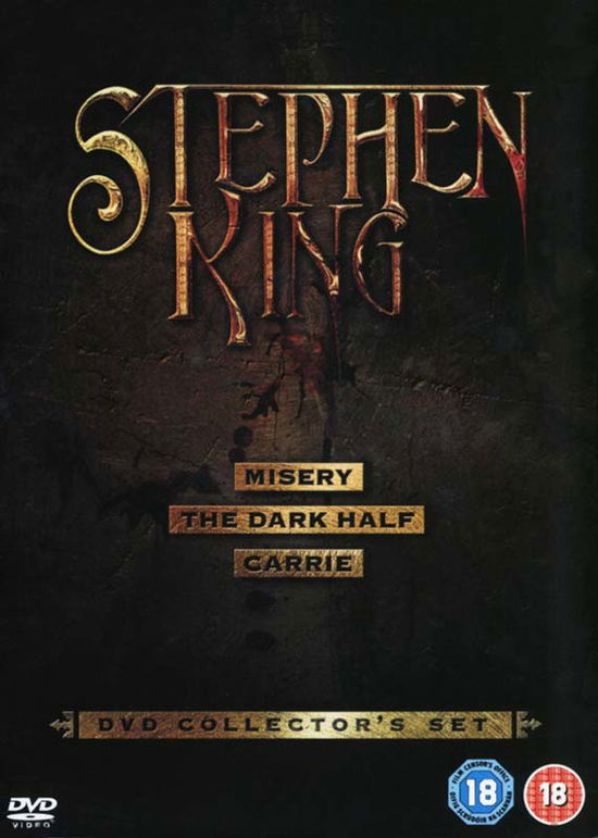 Stephen King - The Dark Half / Carrie / Misery - Stephen King - the Dark Half - Elokuva - Metro Goldwyn Mayer - 5039036029841 - maanantai 4. joulukuuta 2006