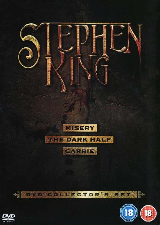 Cover for Stephen King - the Dark Half · Stephen King - The Dark Half / Carrie / Misery (DVD) (2006)