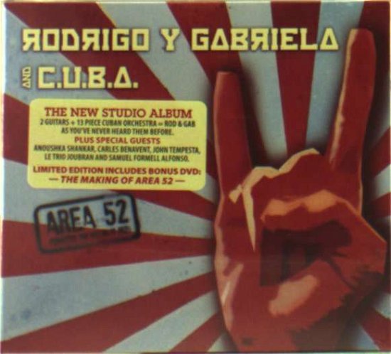Area 52 - Rodrigo Y Gabriela - Musik - RUBYW - 5051083061841 - 23. Januar 2012
