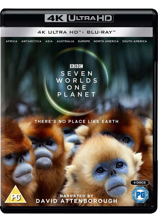 Seven Worlds One Planet - Seven Worlds One Planet (4k Bl - Elokuva - BBC WORLDWIDE - 5051561004841 - maanantai 25. marraskuuta 2019