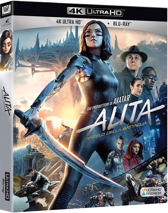 Alita - Angelo Della Battaglia (4k Ultra Hd+blu-ray) - Mahershala Ali,jennifer Connelly,rosa Salazar,casper Van Dien - Films - DISNEY - 5051891170841 - 12 septembre 2019