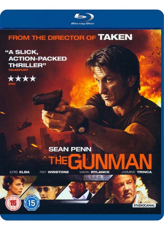 Cover for Gunman the BD · The Gunman (Blu-ray) (2015)