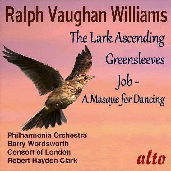 Cover for Barry Wordsworth / Philharmonia Orchestra · Vaughan Williams:The Lark Ascending Greensleeves Job (A Masque For Dancing) (CD) (2018)