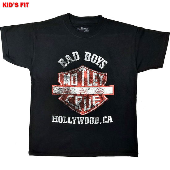 Cover for Mötley Crüe · Motley Crue Kids T-Shirt: BBOH (Black) (5-6 Years) (T-shirt) [size 5-6yrs] [Black - Kids edition] (2021)