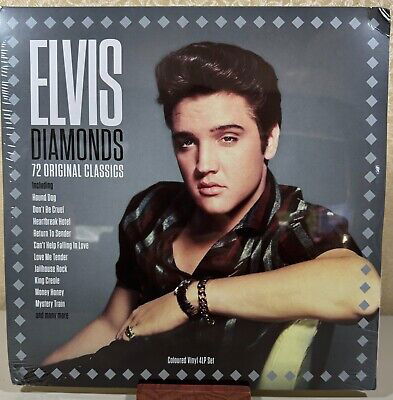 Cover for Elvis Presley · Diamonds (LP) [Coloured edition] (2019)