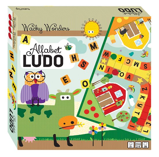 Wacky Wonders Alfabet Ludo -  - Annen - Barbo Toys - 5704976063841 - 26. april 2021