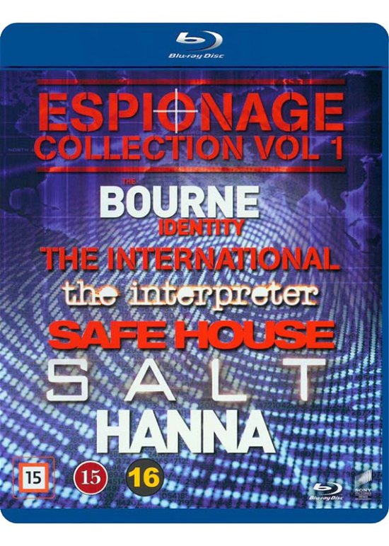 The Bourne Identity / The International / The Interpreter / Safe House / Salt / Hanna - Espionage Collection Vol. 1 - Film - JV-SPHE - 7330031000841 - 23. marts 2017