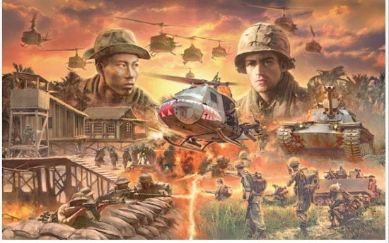 Cover for Italeri · Vietnam War 1:72 * (Spielzeug)
