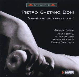 Cover for Boni / Fossa / Fontana / Gato / Criscuolo · Sonata for Cello &amp; Bc Op 1 (CD) (2009)