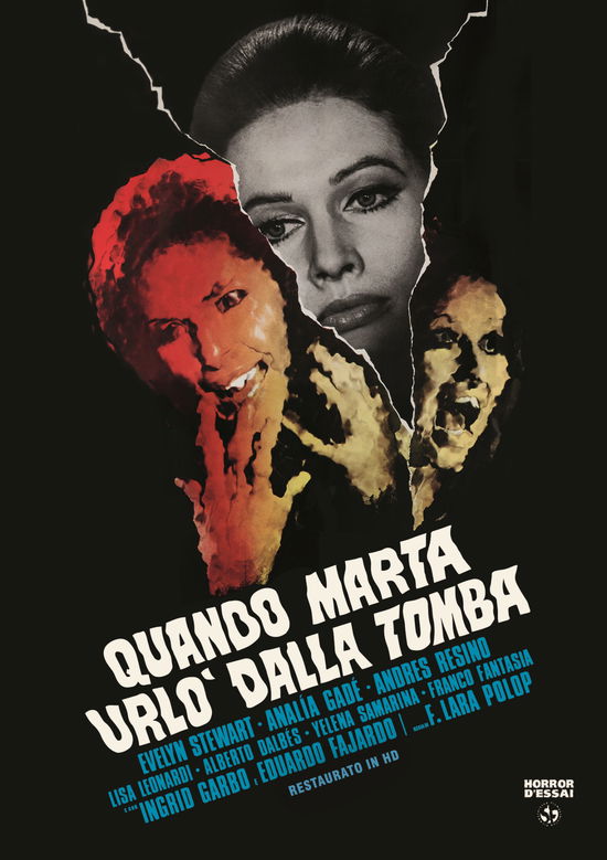 Cover for Quando Marta Urlo' Dalla Tomba (DVD) (2022)