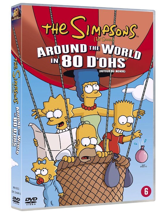 Simpsons The - Around The World In 80 D'Ohs - Simpsons - Películas - FOX - 8712626021841 - 18 de julio de 2007