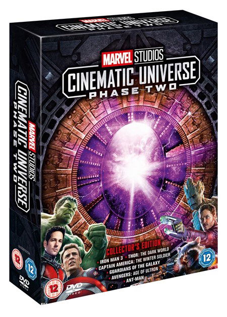 Cover for Marvel Studios Cinematic Universe Phase Two · Marvel Cinematic Universe Phase 2 Box Set (DVD) (2018)