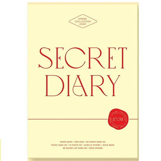 Spring Collection (Secret Diary) (Photobook) - Iz*one - Marchandise - STONE MUSIC - 8809704412841 - 20 mars 2020
