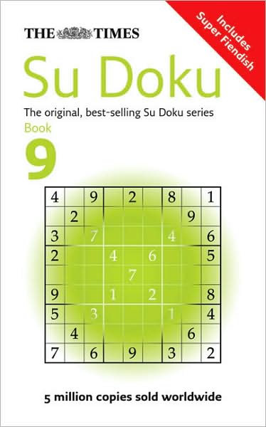 The Times Su Doku Book 9: 150 Challenging Puzzles from the Times - The Times Su Doku - The Times Mind Games - Livros - HarperCollins Publishers - 9780007305841 - 5 de março de 2009
