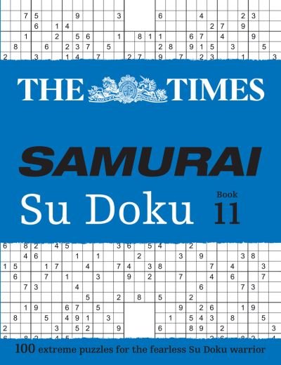 Cover for The Times Mind Games · The Times Samurai Su Doku 11: 100 Extreme Puzzles for the Fearless Su Doku Warrior - The Times Su Doku (Pocketbok) (2022)