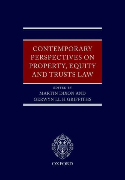 Cover for Dixon · Contemporary Perspectives on Property, Equity and Trust Law (Hardcover Book) (2007)