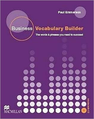 Cover for Paul Emmerson · Business Vocabulary Builder Intermediate Students Book &amp; CD Pack (Buch) (2009)