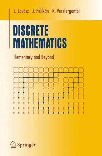 Cover for Laszlo Lovasz · Discrete Mathematics: Elementary and Beyond - Undergraduate Texts in Mathematics (Hardcover Book) (2003)