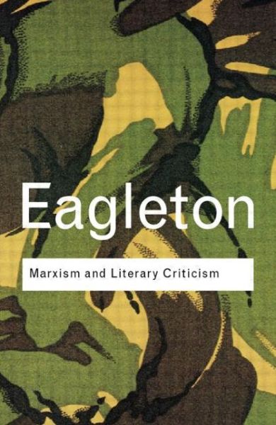 Cover for Terry Eagleton · Marxism and Literary Criticism (Pocketbok) (2002)