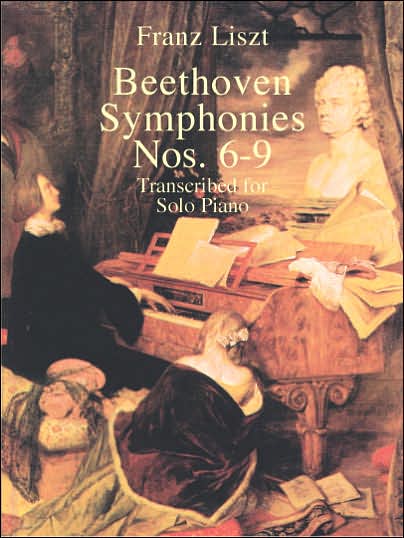 Cover for Classical Piano Sheet Music · Beethoven Symphonies Nos. 6-9 Transcribed for Solo Piano (Dover Music for Piano) (Paperback Book) (2001)