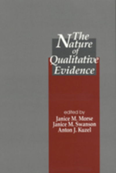 Cover for Janice M. Morse · The Nature of Qualitative Evidence (Gebundenes Buch) (2001)