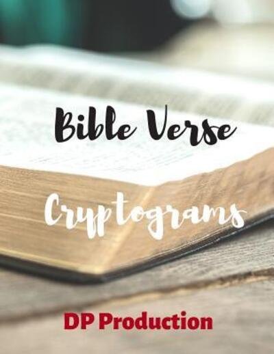 Cover for Dp Production · Bible Verse Cryptograms (Pocketbok) (2019)