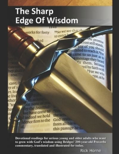Cover for Rick Horne · The Sharp Edge Of Wisdom (Paperback Book) (2020)