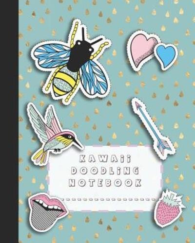 Cover for 365 School Days Journals &amp; Planners · Kawaii doodling notebook (Paperback Book) (2019)