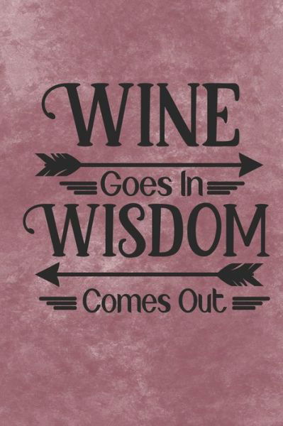 Cover for RPC Prints · Wine Goes In Wisdom Comes Out : Write your words of wisdom down before the wine makes you forget (Pocketbok) (2019)
