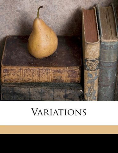 Cover for James Huneker · Variations (Paperback Book) (2009)